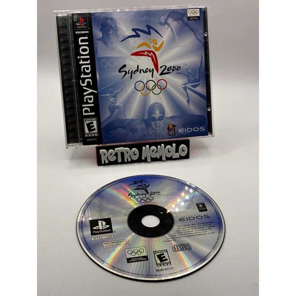 Sydney 2000 (Sony PlayStation 1, 2000) PS1 Black Label Game Complete, tested